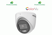 Camera HDTVI ColorVu 2MP bán cầu HIKVISION DS-2CE70DF0T-MF